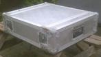Flightcase 19 inch 3HE, dubbel deur (zilverkleurig), Enlèvement ou Envoi, Utilisé, Haut-parleur ou Amplificateur, Flight case
