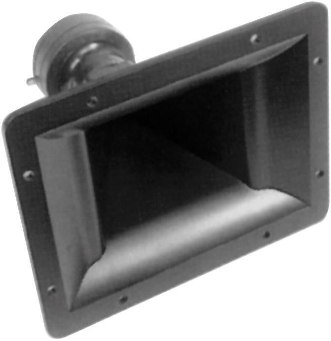 Grote piëzohoorn met hoog vermogen 120 Watt Max, Audio, Tv en Foto, Luidsprekerboxen, Nieuw, Ophalen of Verzenden