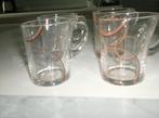 4 mooie senseo tassen, Ophalen of Verzenden, Zo goed als nieuw, Glas, Kop(pen) en/of Schotel(s)