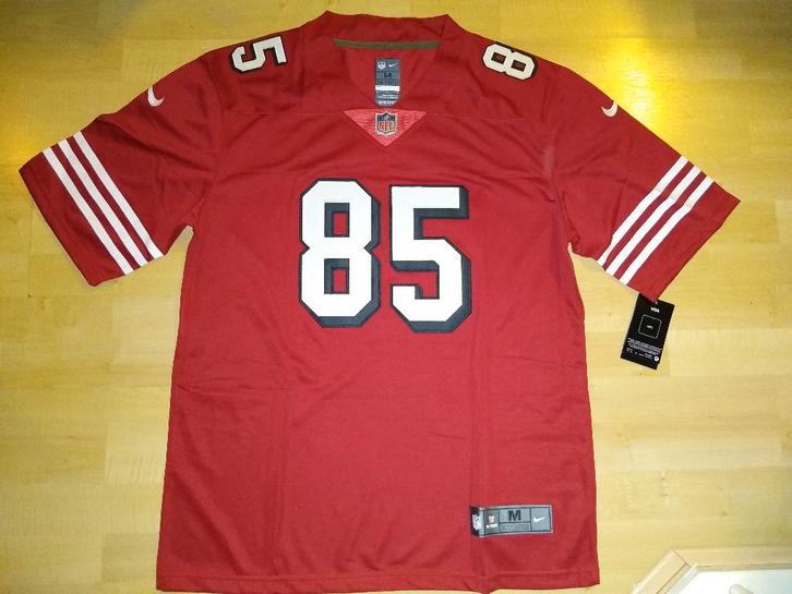 San Francisco 49ers Jersey Kittle maat: M, Kleding | Heren, Sportkleding, Nieuw, Overige typen, Maat 48/50 (M), Rood, Ophalen of Verzenden