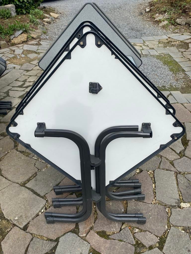 Tables de terrasse pour horeca!, Enlèvement, Utilisé, Carré