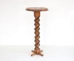 Antieke Pedestal / Bijzettafel - Vintage design - Zeldzaam, Enlèvement, Utilisé