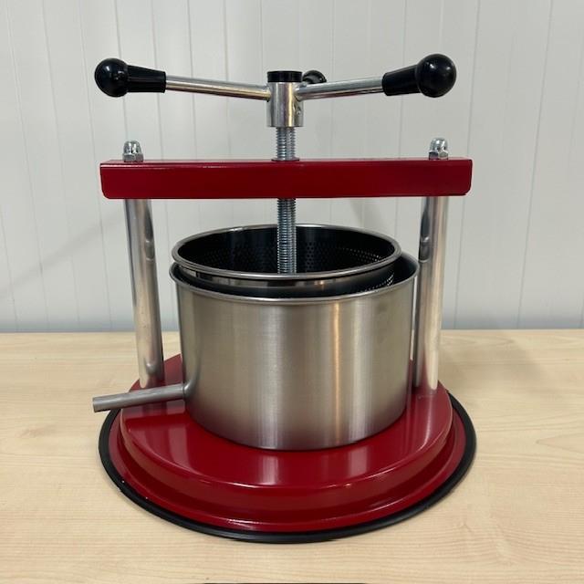 Fruitpers 12 cm 1,5 liter liter RVS (INOX), Ophalen of Verzenden, Niet ingevuld, Niet ingevuld, Niet ingevuld