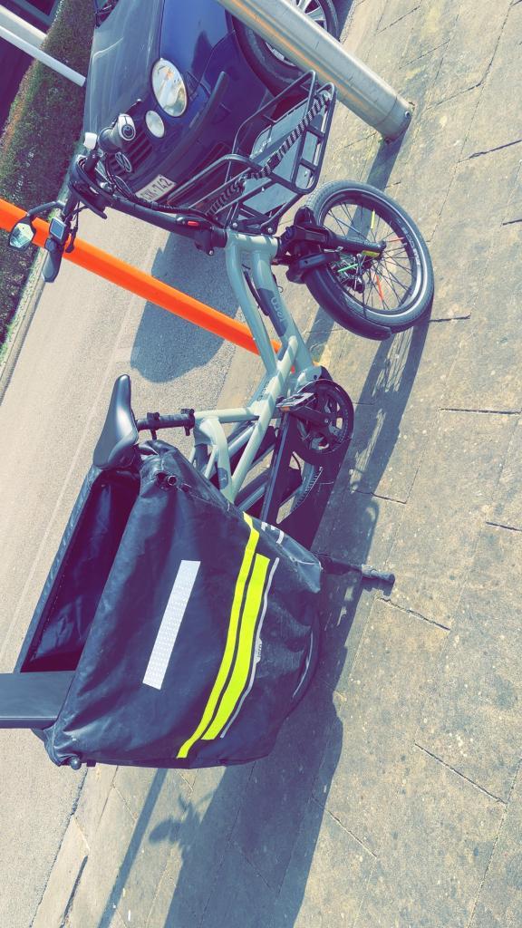 Vélo tern gsd s10, Vélos & Vélomoteurs, Vélos électriques, Comme neuf, Autres marques, 50 km par batterie ou plus, Enlèvement