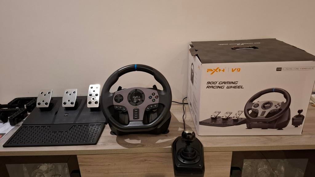 Volants de course Gaming PXN V9 (ps3, ps4, pc, xbox, ...), Enlèvement ou Envoi