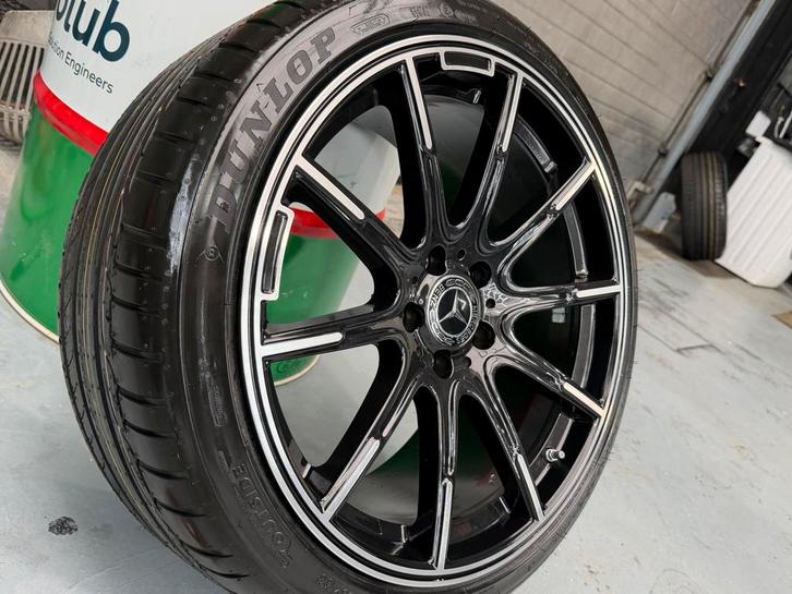 Brabus Style & banden Dunlop “  Nieuw “ Mercedes c e 19 inch, Auto-onderdelen, Banden en Velgen, Banden en Velgen, Zomerbanden