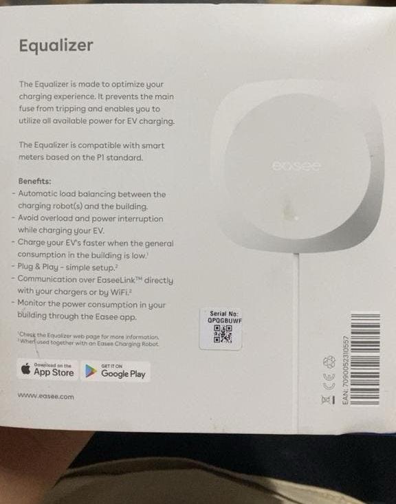 Equalizer Easee - Comme neuf - 100€, Enlèvement, Neuf