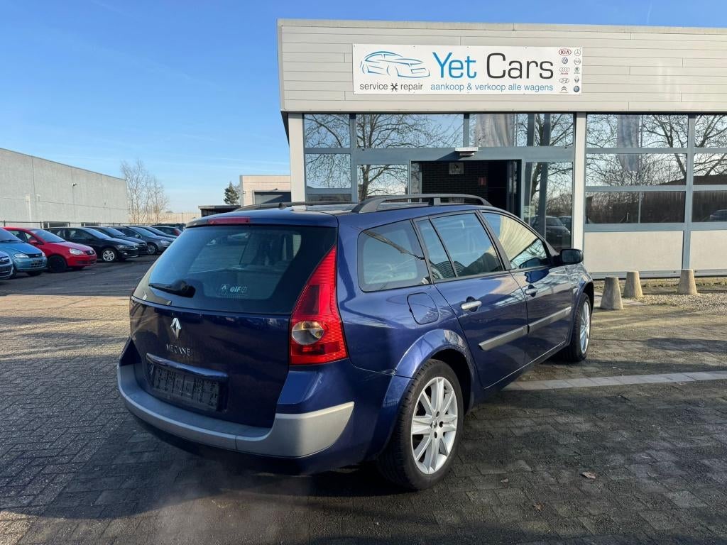Renault megane met keuring verkoop en garantie, Autos, Argent ou Gris, 4 portes, Entreprise, Boîte manuelle