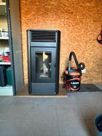 Pellet kachel- Red camellia ZWART, Huis en Inrichting, Ophalen, Overige brandstoffen, Zo goed als nieuw, Pelletkachel