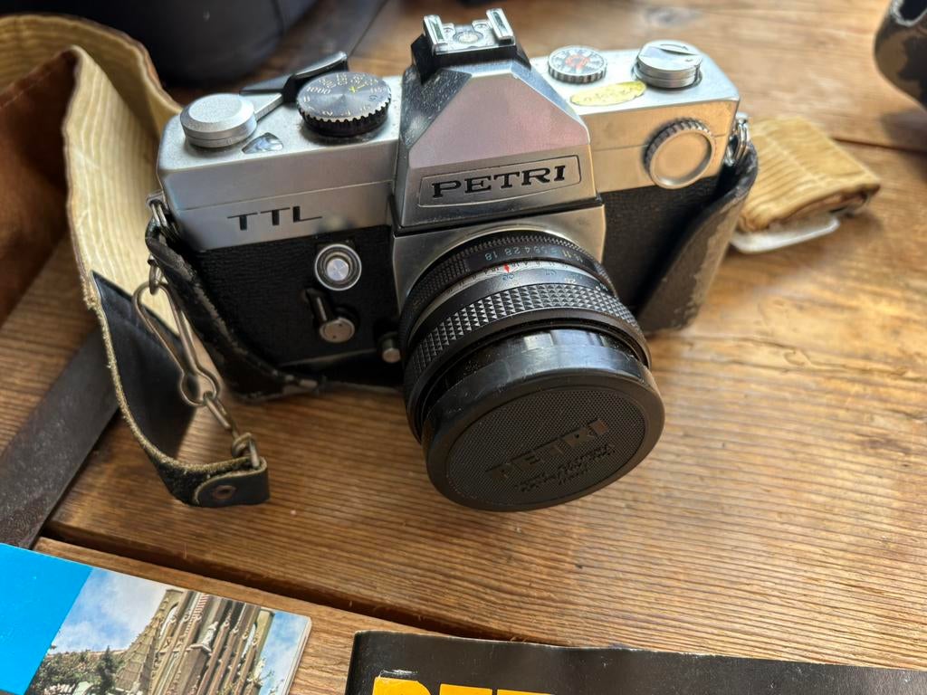 SET APPAREIL PHOTO VINTAGE IMPECCABLE AVEC OBJECTIF SAC LUXE, Collections, Appareils photo & Matériel cinématographique, Enlèvement ou Envoi