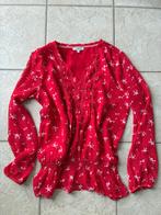 chemisier blouse manches longues femme Miss Liberto - T. 38, Vêtements | Femmes, Blouses & Tuniques, Rouge, Taille 38/40 (M), Enlèvement ou Envoi