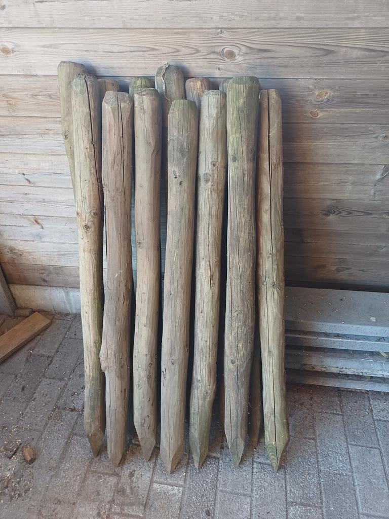 Tuin paaltjes, Ophalen