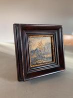 Tableau ancien vintage - cadre en bois - cadre ancien, Enlèvement ou Envoi