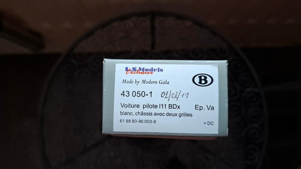 LS Models NMBS l11 rijstand 43 050-1, Autres marques, Analogique, Enlèvement ou Envoi, Wagon