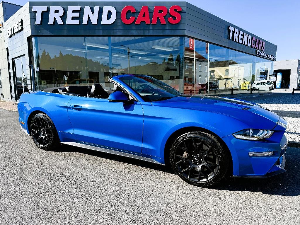 FORD MUSTANG 2.3 CABRIO CARBON PACK B&O CAM LED AMBI KEYLES, Cuir, Achat, 207 g/km, Euro 6