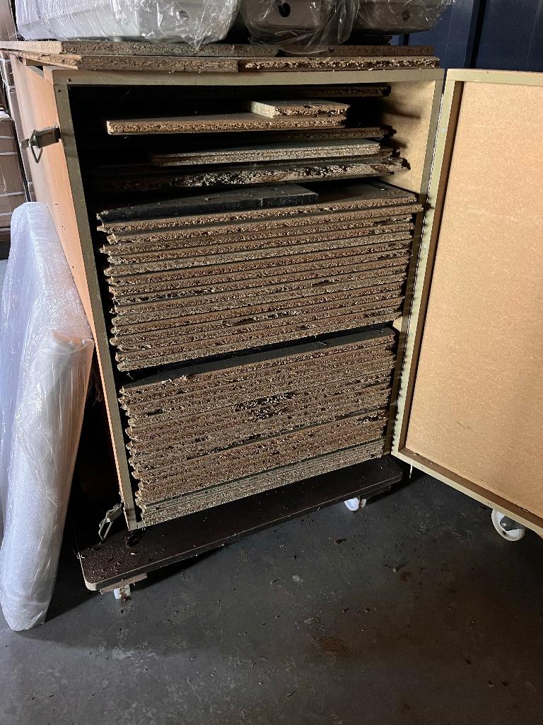 31 stuks vochtwerende spaanplaat tand en groef 18 mm, Ophalen, Minder dan 25 mm, Overige typen, Zo goed als nieuw