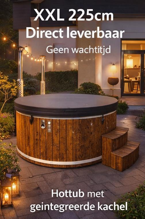 Jacuzzi de 225 cm avec chauffage intégré (XXL), Jardin & Terrasse, Accessoires de piscine, Neuf, Filtre, Enlèvement