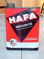 Vintage olieblik HAFA, Verzamelen, Blikken, Ophalen of Verzenden, Gebruikt