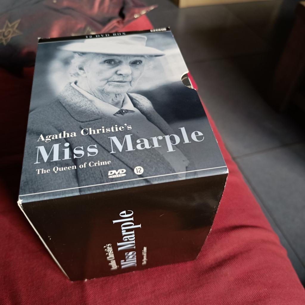 12 dvd box miss marple, Ophalen of Verzenden