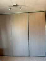 Schuifwand kast - 6 panelen, Ophalen, Kunststof, Gebruikt, 100 tot 150 cm