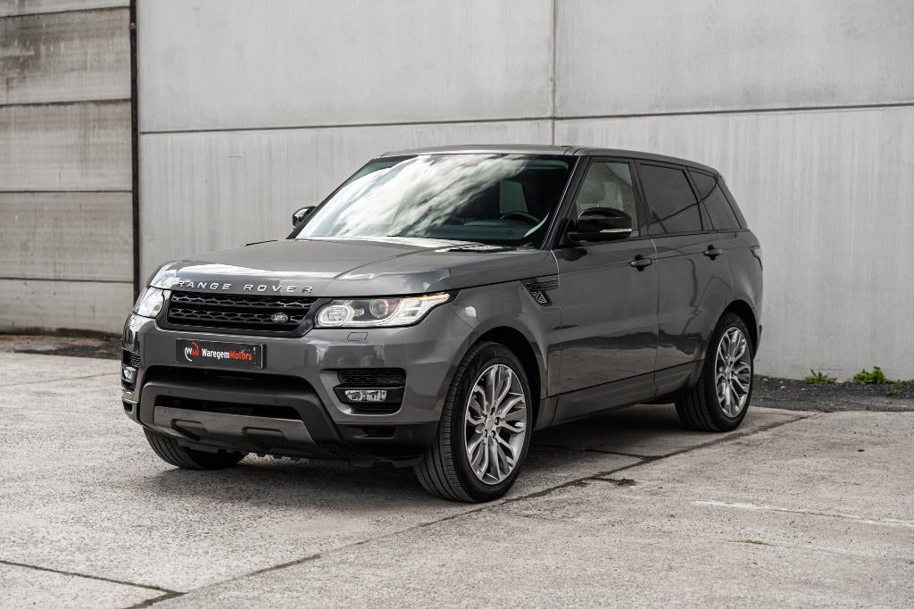 Range Rover Sport 3.0 HSE -Lichte Vracht-Trekhaak-Leder-Pano, Auto's, Land Rover, Bedrijf, Te koop, 4x4, ABS, Achteruitrijcamera