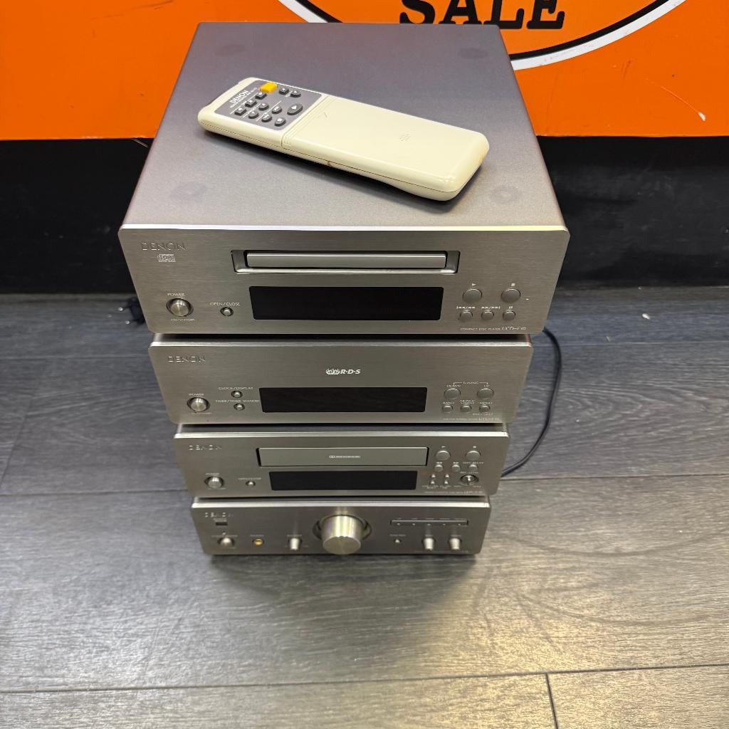 Denon Compleet Stereo Systeem - In goede staat, Ophalen of Verzenden, Zo goed als nieuw, Tuner of Radio, Denon