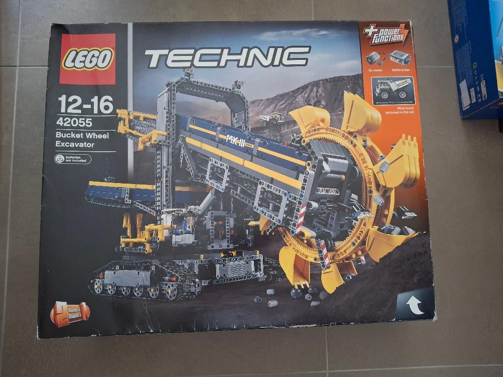 Lego Technic 42055, Kinderen en Baby's, Gebruikt, Lego, Ophalen of Verzenden, Technic
