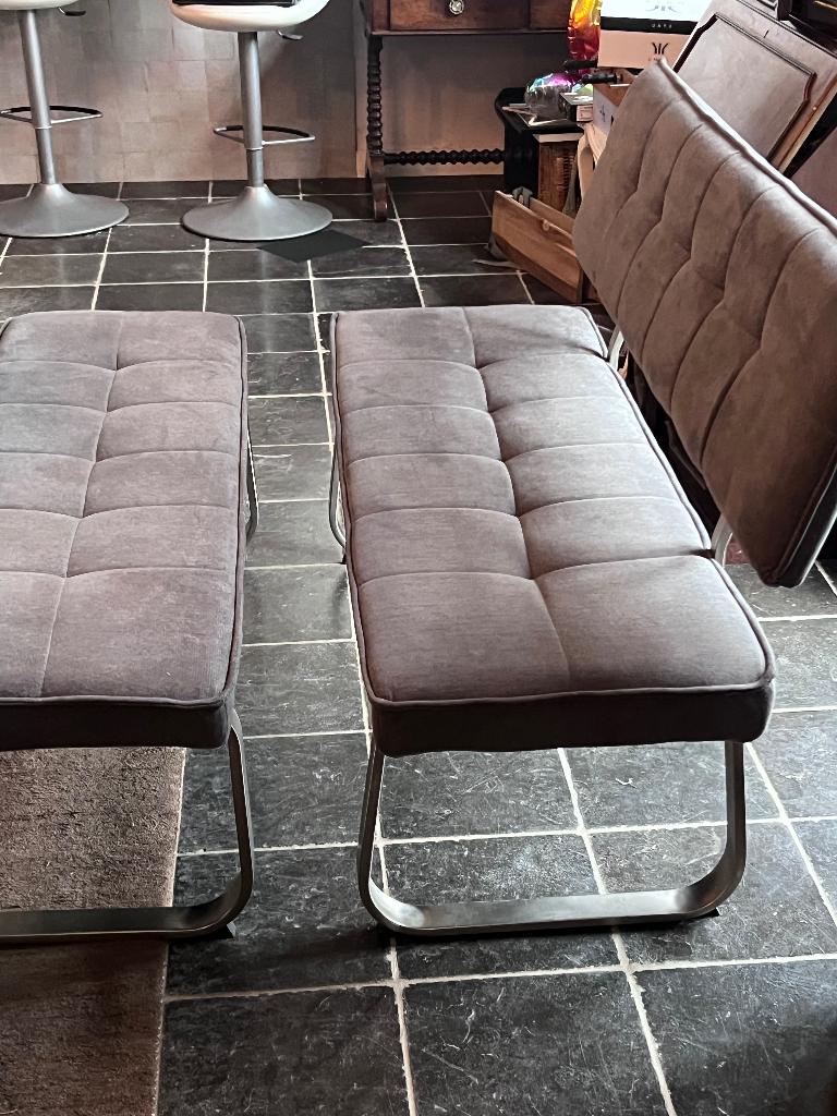 twee banken topkwaliteit, Maison & Meubles, Canapés | Salons, Tissus, Moins de 75 cm, Quatre personnes ou plus, Comme neuf