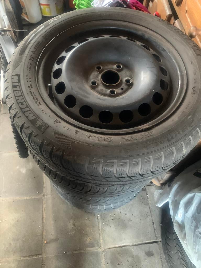 Jantes vw 5/112. 205/55/16, Enlèvement, Comme neuf