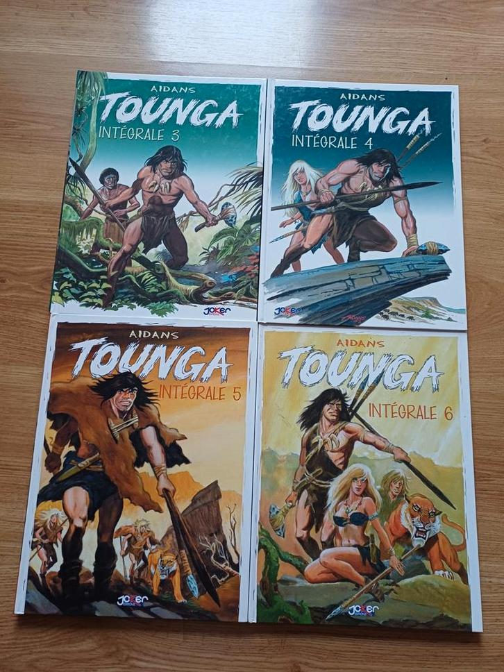 Bd Integral Tounga 3 tot 6 EO, Boeken, Stripverhalen, Zo goed als nieuw, Meerdere stripboeken, Ophalen of Verzenden