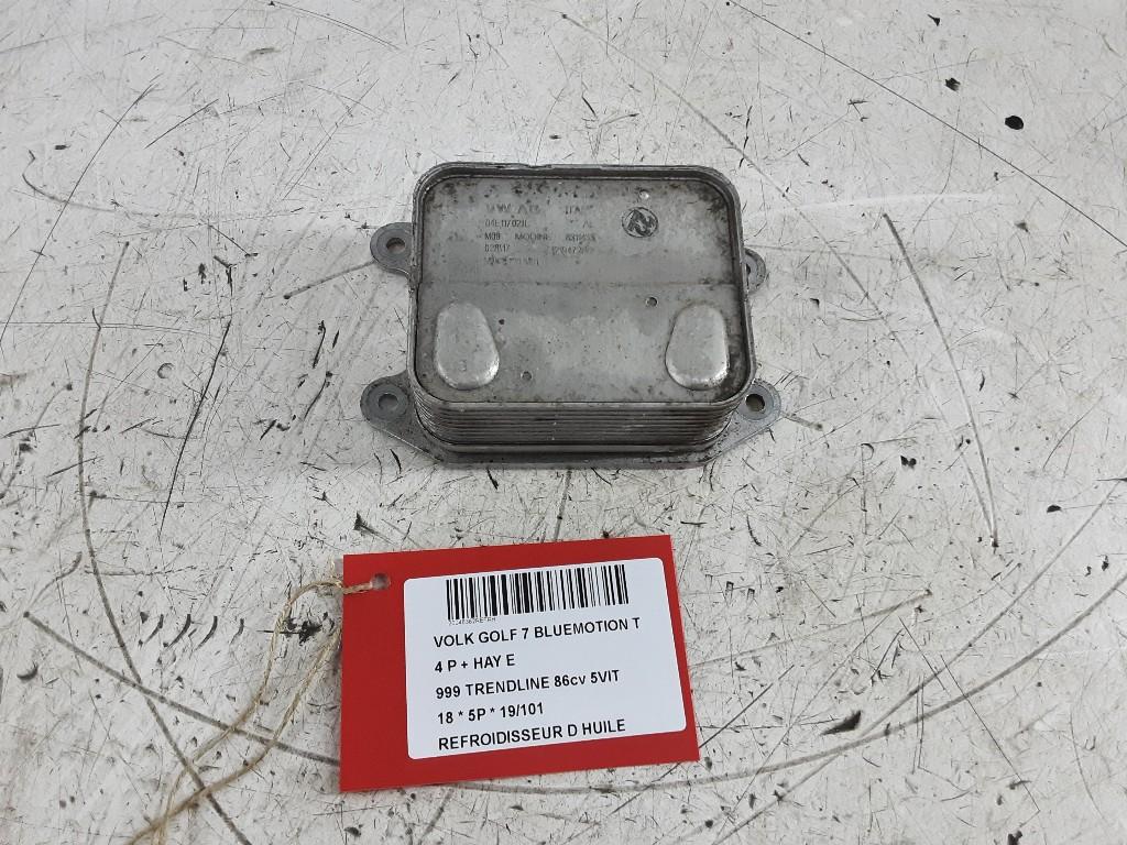 REFROIDISSEUR HUILE Volkswagen Golf VII (AUA) (04E117021L), Volkswagen, Mevr. I. Hauben, Utilisé, Rue de l'Espoir 34 34
4030  GRIVEGNÉE, BE