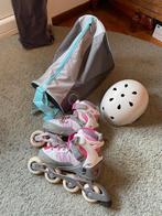 Oxelo skeelers + helm en bescherming - maat 35-38!, Sport en Fitness, Skeelers, Kinderen, Inline skates 4 wielen, Ophalen, Overige merken