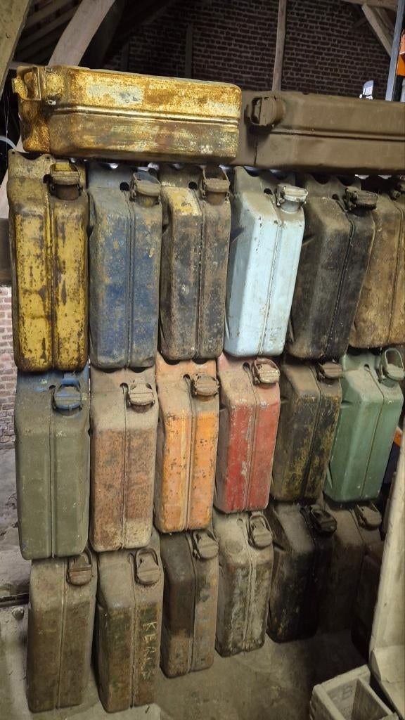 Britse jerricans 1943 1944, Ophalen of Verzenden, Landmacht, Overige typen