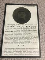 Soldaat N.Masse gesneuveld bij Verdun heuvel 304 Frankrijk, Verzamelen, Bidprentjes en Rouwkaarten, Verzenden, Bidprentje