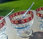 Vintage italiaanse Dessert glaasjes en bowl, Antiek en Kunst, Antiek | Glaswerk en Kristal, Ophalen