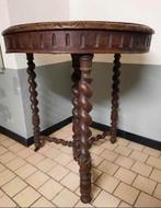 Bijzettafel getorste poten, Huis en Inrichting, Tafels | Bijzettafels, Ophalen