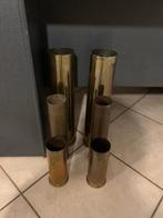 Set koperen hulzen, Ophalen