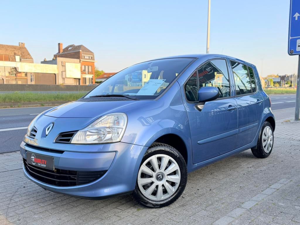 Renault Modus 1.2i 2011 *016000KM* Airco Pdc 1st eigenaar, Auto's, Voorwielaandrijving, Euro 5, 4 cilinders, Blauw