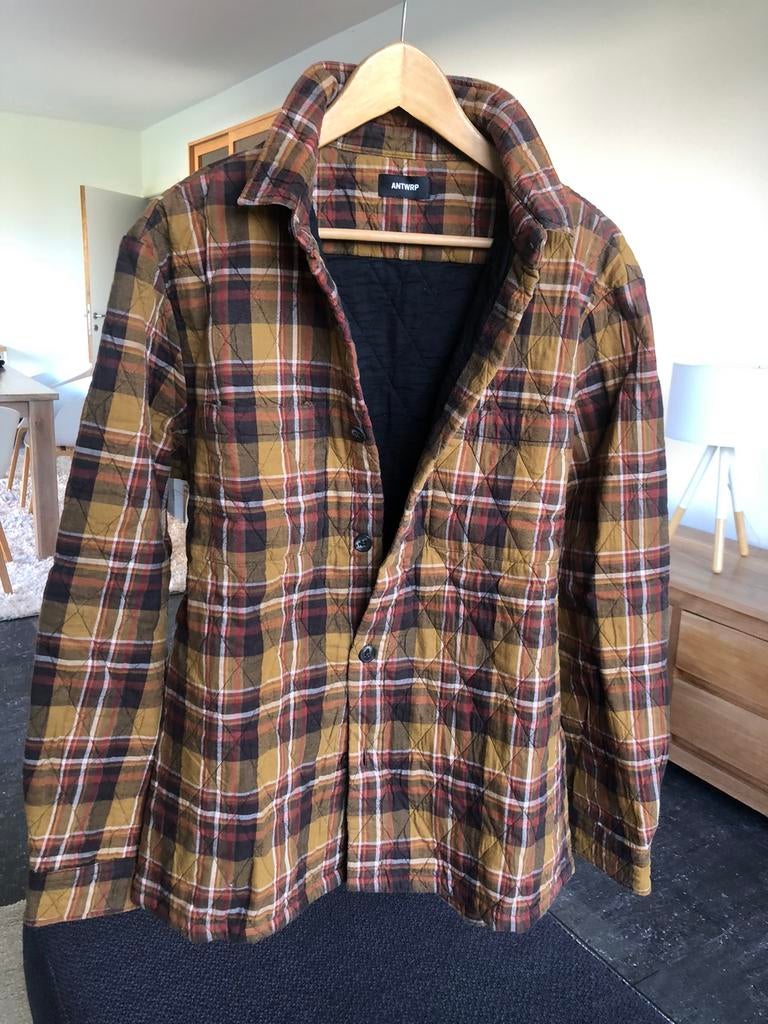 Gevoerd hemd/jas heren. Merk: Antwerp. Maat: L, Ophalen, Zo goed als nieuw