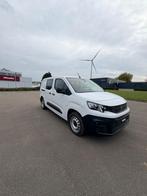 Châssis long Peugeot Partner à cabine double 2023, Autos, 6 portes, Euro 6, Noir, Particulier