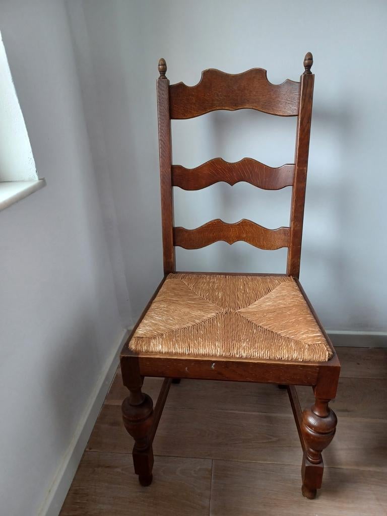 Houten stoel, Antiek en Kunst, Ophalen