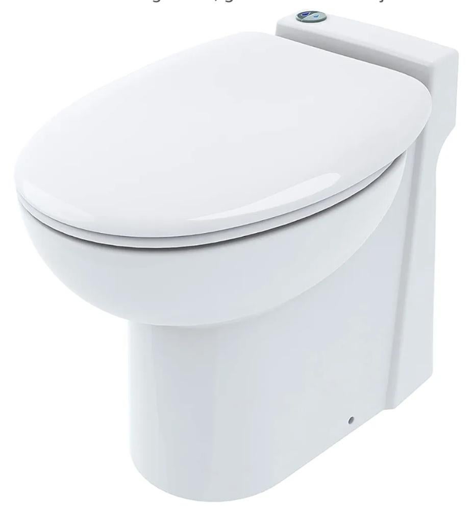 Sanibroyeur, Doe-het-zelf en Bouw, Sanitair, Ophalen, Zo goed als nieuw, Steen, Toilet