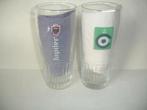Bierglas Jupiler met embleem van Cercle Brugge voor € 1,50, Ophalen of Verzenden, Zo goed als nieuw, Glas of Glazen, Jupiler