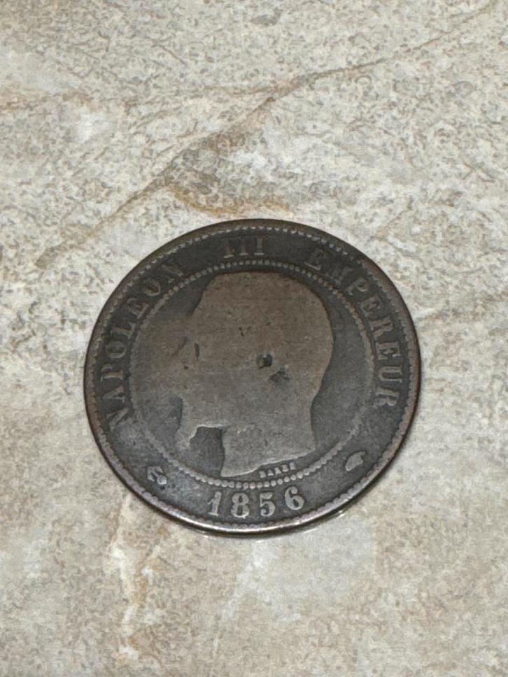 Pièce ancienne – Napoléon III (1856), Timbres & Monnaies, Monnaies | Belgique, Enlèvement ou Envoi