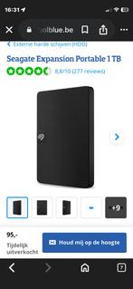 Seagate harde schijf 1tb, Telecommunicatie, Mobiele telefoons | Motorola, Ophalen, Zo goed als nieuw