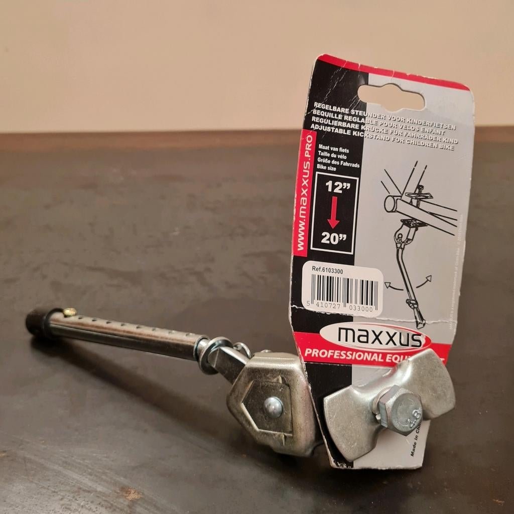 Béquille ajustable pour vélo enfant