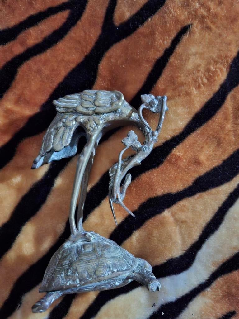 Koperen  kannen te koop en vogel in Koper., Enlèvement