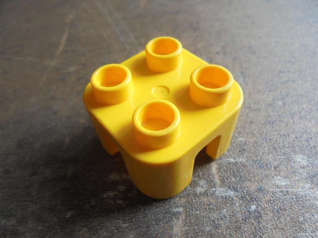 Lego Duplo Furniture Chair with 4 Studs (zie foto's) 3, Enlèvement ou Envoi, Utilisé, Briques en vrac, Duplo
