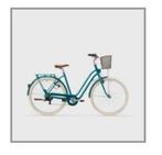 Velo elops Decathlon vert + panier, Vélos & Vélomoteurs, Enlèvement, Panier