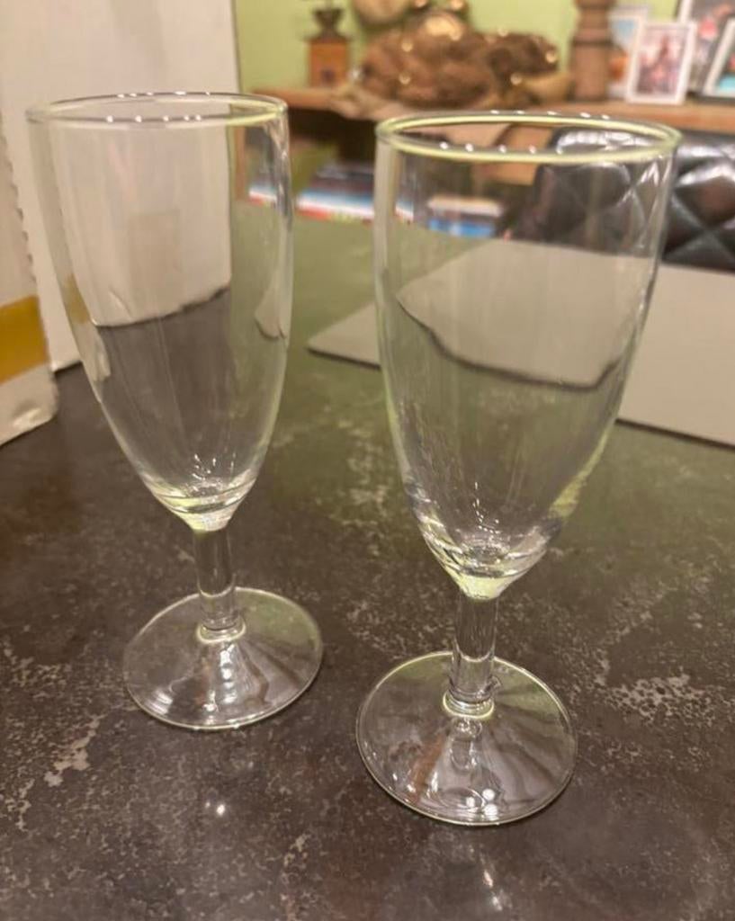 Lot glazen te koop - 50 stuks, Ophalen, Zo goed als nieuw